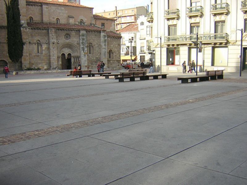 Suelo de granito en zona urbana